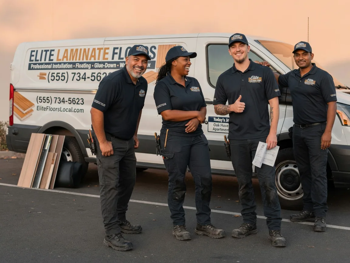 Laminate flooring installation company in New London, WI